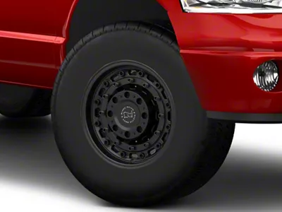 Black Rhino Arsenal Textured Matte Black 8-Lug Wheel; 17x9.5; -18mm Offset (03-09 RAM 3500 SRW)