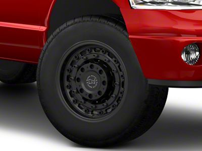 Black Rhino Arsenal Textured Matte Black 8-Lug Wheel; 18x9.5; -18mm Offset (03-09 RAM 3500 SRW)