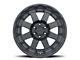 Black Rhino Cleghorn Matte Black 8-Lug Wheel; 20x9; -18mm Offset (03-09 RAM 3500 SRW)