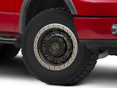 Black Rhino Abrams Gloss Gunblack with Machined Dark Tint 6-Lug Wheel; 17x8.5; 0mm Offset (04-08 F-150)