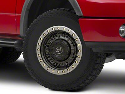 Black Rhino Abrams Gloss Gunblack with Machined Dark Tint 6-Lug Wheel; 17x8.5; -18mm Offset (04-08 F-150)