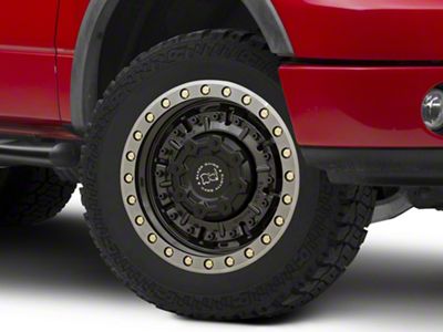 Black Rhino Abrams Gloss Gunblack with Machined Dark Tint 6-Lug Wheel; 20x9.5; 12mm Offset (04-08 F-150)