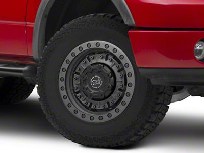 Black Rhino Abrams Textured Matte Gunmetal 6-Lug Wheel; 18x9.5; -18mm Offset (04-08 F-150)