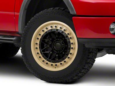Black Rhino Alpha Matte Black with Sand Lip 6-Lug Wheel; 20x10; -18mm Offset (04-08 F-150)