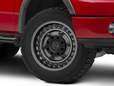 Black Rhino Armory Matte Gunblack 6-Lug Wheel; 20x9.5; 6mm Offset (04-08 F-150)