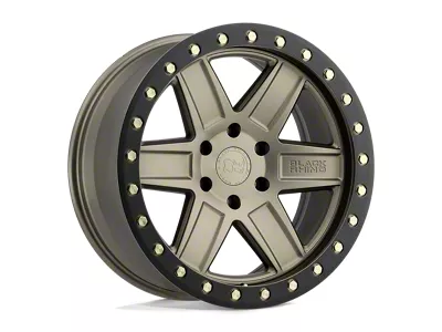 Black Rhino Attica Matte Bronze with Black Ring 6-Lug Wheel; 18x9.5; 12mm Offset (04-08 F-150)