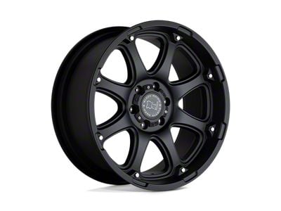 Black Rhino Glamis Matte Black 6-Lug Wheel; 18x9; -12mm Offset (04-08 F-150)