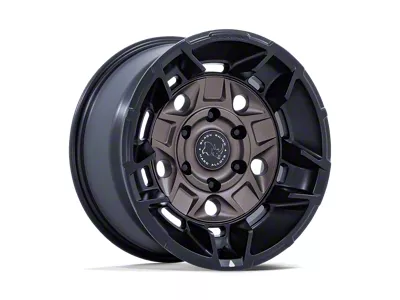 Black Rhino Guard Burnt Bronze with Matte Black Lip 6-Lug Wheel; 17x8.5; 0mm Offset (04-08 F-150)