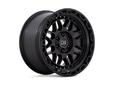 Black Rhino Holcomb Matte Black 6-Lug Wheel; 18x9.5; 12mm Offset (04-08 F-150)