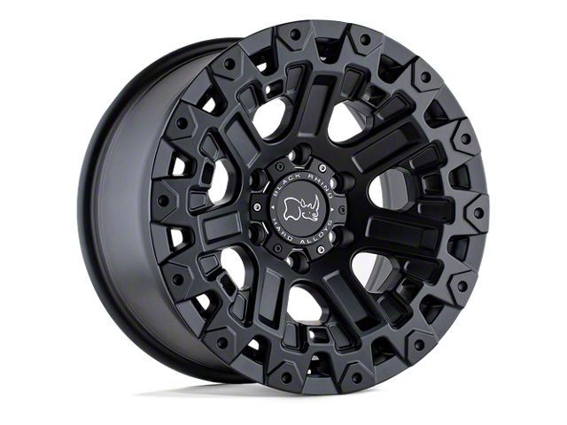 Black Rhino Ozark Matte Black 6-Lug Wheel; 17x9.5; 12mm Offset (04-08 F-150)