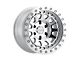Black Rhino Primm Beadlock Silver with Mirror Face and Machined Ring 6-Lug Wheel; 17x8.5; 0mm Offset (04-08 F-150)
