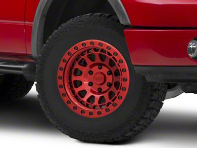 Black Rhino Primm Candy Red with Black Bolts 6-Lug Wheel; 17x9; 0mm Offset (04-08 F-150)