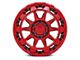 Black Rhino Rotor Candy Red 6-Lug Wheel; 18x9; 12mm Offset (04-08 F-150)