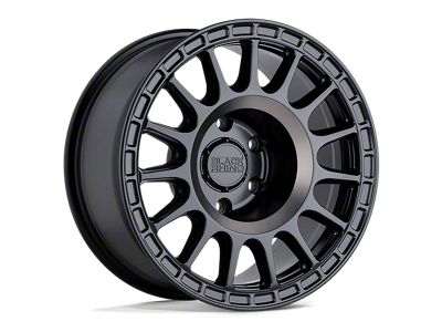Black Rhino Sandstorm Semi Gloss Black with Machined Dark Tint Ring 6-Lug Wheel; 18x8.5; 0mm Offset (04-08 F-150)