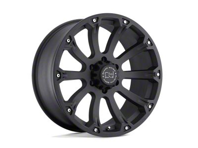 Black Rhino Sidewinder Matte Black 6-Lug Wheel; 18x9; -12mm Offset (04-08 F-150)
