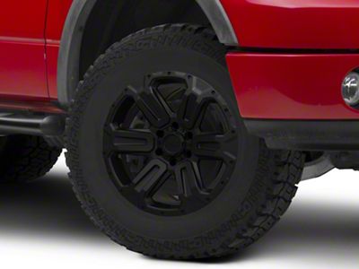 Black Rhino Wanaka Matte Black 6-Lug Wheel; 18x9; 12mm Offset (04-08 F-150)