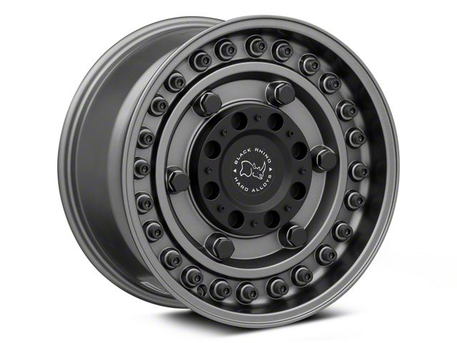 Black Rhino Armory Matte Gunblack 6-Lug Wheel; 20x9.5; -18mm Offset (07-13 Sierra 1500)