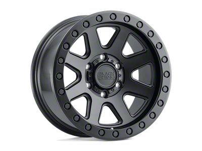 Black Rhino Baker Matte Black 6-Lug Wheel; 18x9; -18mm Offset (07-13 Sierra 1500)