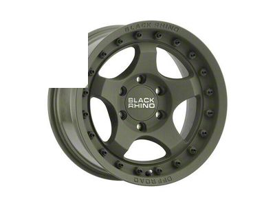 Black Rhino Bantam Olive Drab Green 6-Lug Wheel; 18x9; 12mm Offset (07-13 Sierra 1500)