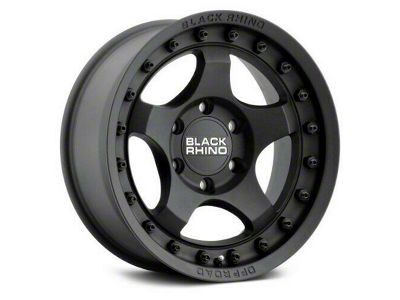 Black Rhino Bantam Textured Black 6-Lug Wheel; 18x9; 12mm Offset (07-13 Sierra 1500)