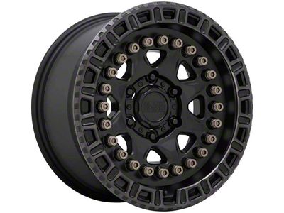 Black Rhino Carbine Matte Black with Machined Tinted Ring and Bronze Bolts 6-Lug Wheel; 20x9; 0mm Offset (07-13 Sierra 1500)