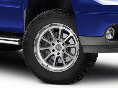 Black Rhino Chase Brushed Gunmetal 6-Lug Wheel; 18x9.5; -18mm Offset (07-13 Sierra 1500)