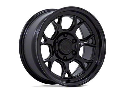 Black Rhino Etosha Matte Black 6-Lug Wheel; 17x8.5; -10mm Offset (07-13 Sierra 1500)