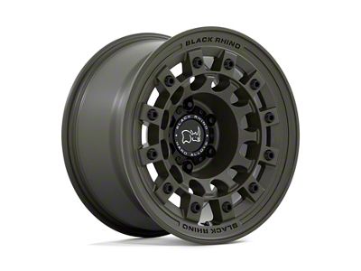Black Rhino Fuji Olive Drab Green 6-Lug Wheel; 17x8; 20mm Offset (07-13 Sierra 1500)