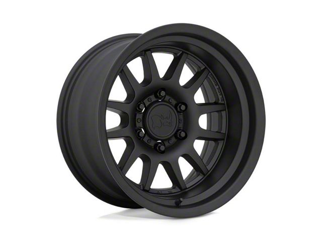 Black Rhino Guide Matte Black 6-Lug Wheel; 17x9; -10mm Offset (07-13 Sierra 1500)