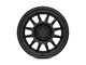 Black Rhino Guide Matte Black 6-Lug Wheel; 17x9; -10mm Offset (07-13 Sierra 1500)