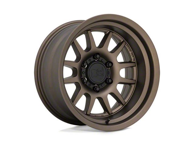 Black Rhino Guide Matte Bronze 6-Lug Wheel; 17x9; -38mm Offset (07-13 Sierra 1500)