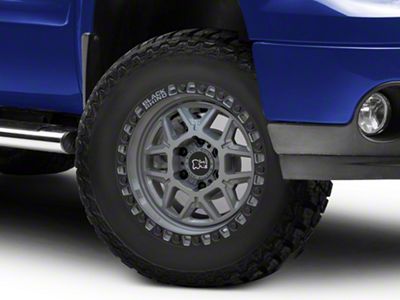 Black Rhino Kelso Battleship Gray 6-Lug Wheel; 17x9; -12mm Offset (07-13 Sierra 1500)