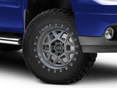 Black Rhino Kelso Battleship Gray 6-Lug Wheel; 18x9; -12mm Offset (07-13 Sierra 1500)