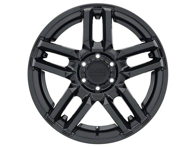 Black Rhino Mesa Gloss Black 6-Lug Wheel; 17x8.5; -18mm Offset (07-13 Sierra 1500)