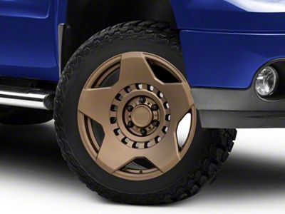 Black Rhino Muzzle Matte Bronze 6-Lug Wheel; 20x9; -18mm Offset (07-13 Sierra 1500)