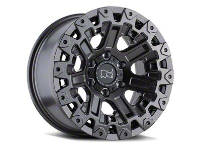 Black Rhino Ozark Gloss Gunmetal 6-Lug Wheel; 17x9.5; 12mm Offset (07-13 Sierra 1500)