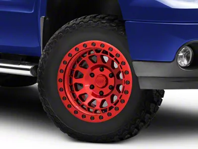 Black Rhino Primm Candy Red with Black Bolts 6-Lug Wheel; 17x9; 0mm Offset (07-13 Sierra 1500)