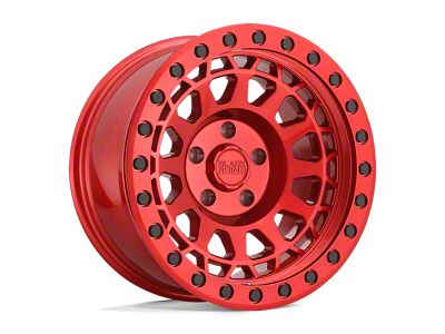 Black Rhino Primm Candy Red with Black Bolts 6-Lug Wheel; 18x9.5; 12mm Offset (07-13 Sierra 1500)