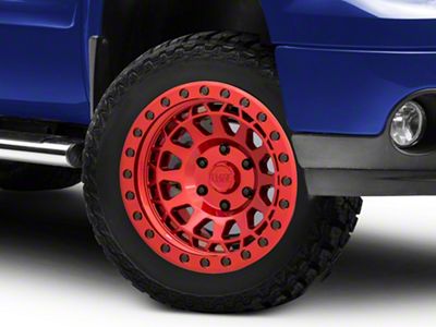 Black Rhino Primm Candy Red with Black Bolts 6-Lug Wheel; 20x9.5; 12mm Offset (07-13 Sierra 1500)
