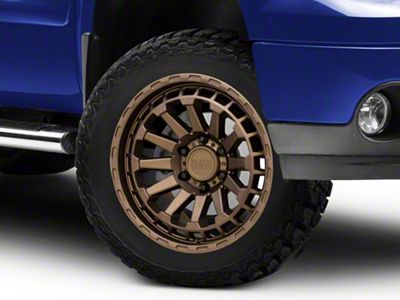 Black Rhino Raid Matte Bronze 6-Lug Wheel; 20x9.5; -18mm Offset (07-13 Sierra 1500)