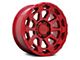 Black Rhino Rotor Candy Red 6-Lug Wheel; 18x9; 12mm Offset (07-13 Sierra 1500)