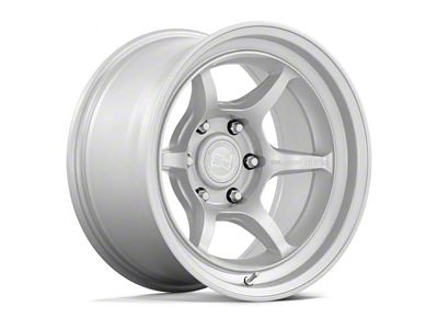 Black Rhino Shogun Hyper Silver 6-Lug Wheel; 17x8.5; 20mm Offset (07-13 Sierra 1500)