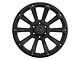 Black Rhino Sidewinder Matte Black 6-Lug Wheel; 17x9; -12mm Offset (07-13 Sierra 1500)