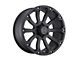 Black Rhino Sidewinder Matte Black 6-Lug Wheel; 20x9; -12mm Offset (07-13 Sierra 1500)