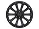 Black Rhino Sidewinder Matte Black 6-Lug Wheel; 20x9; 12mm Offset (07-13 Sierra 1500)