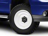 Black Rhino Solid Gloss White 6-Lug Wheel; 17x9.5; -12mm Offset (07-13 Sierra 1500)