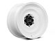 Black Rhino Solid Gloss White 6-Lug Wheel; 17x9.5; -12mm Offset (07-13 Sierra 1500)