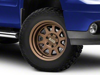 Black Rhino Stadium Matte Bronze 6-Lug Wheel; 17x9.5; -18mm Offset (07-13 Sierra 1500)
