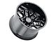 Black Rhino Grimlock Gloss Black Milled 8-Lug Wheel; 20x11.5; -44mm Offset (11-14 Sierra 2500 HD)