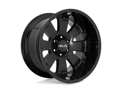Black Rhino Pinatubo Gloss Black with Milled Inside Window 8-Lug Wheel; 18x9.5; 6mm Offset (11-14 Sierra 2500 HD)